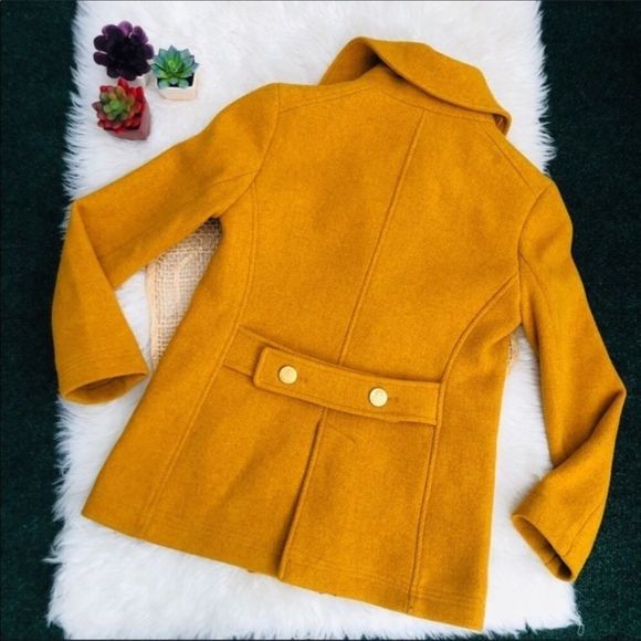 J Crew Stadium Cloth Majesty Peacoat - Picture 5 of 11